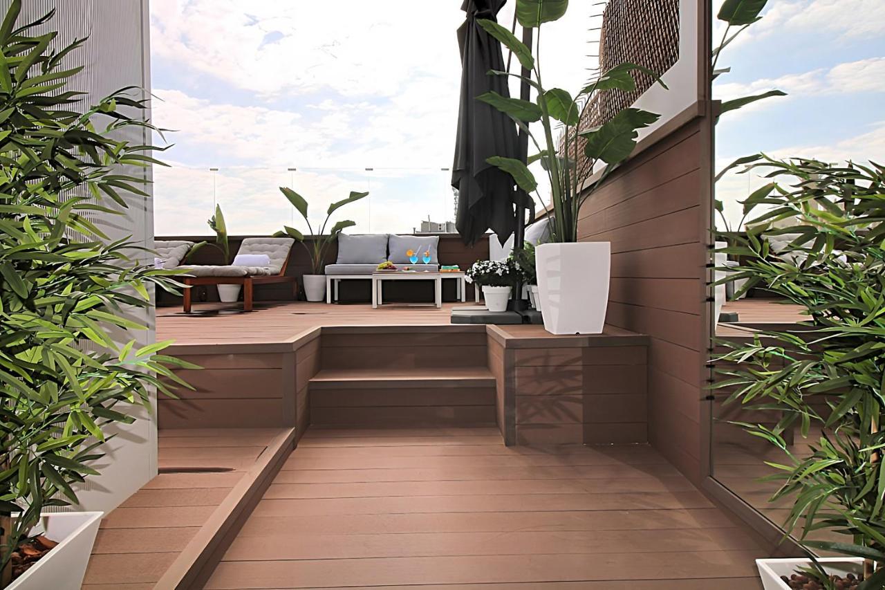 Incredible Penthouse With Jacuzzi In The Center, Unique In The Area Appartement Barcelona Buitenkant foto
